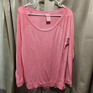 PINK Victoria's Secret Long Sleeve Tee - Pink